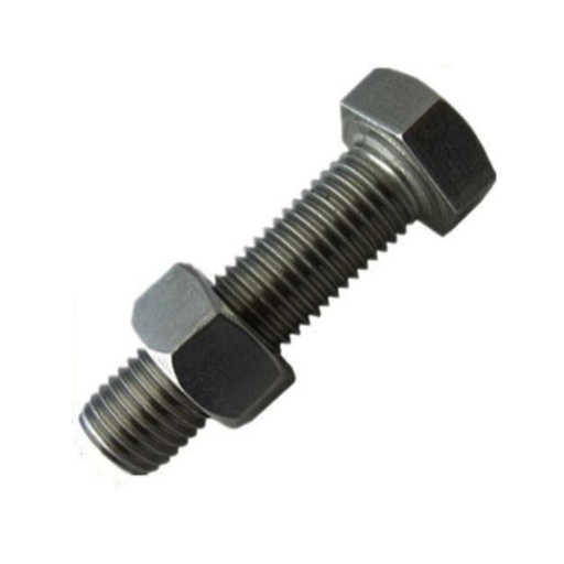 Baut mur Baja 88 Full Drat M6