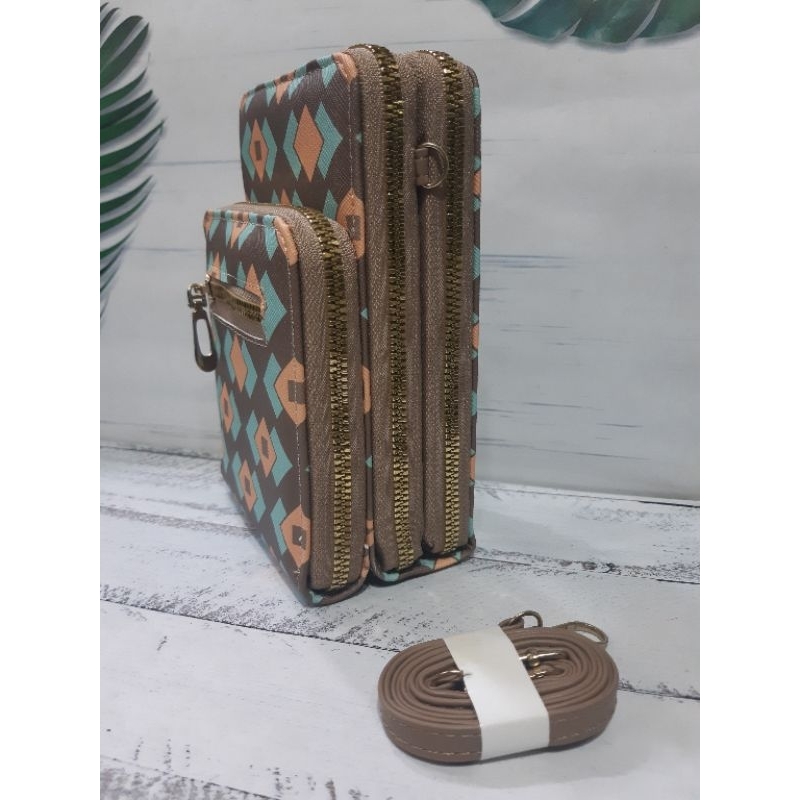 Tas hp wanita slempang res 3 corak import