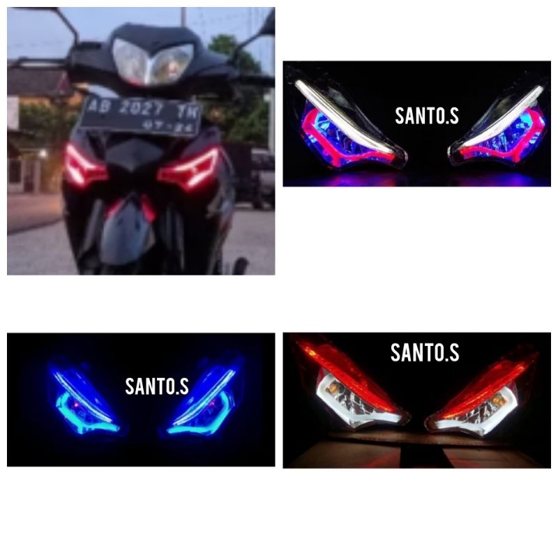 Sein Custom Supra X 125 (Batman) Tahun 2007-2013