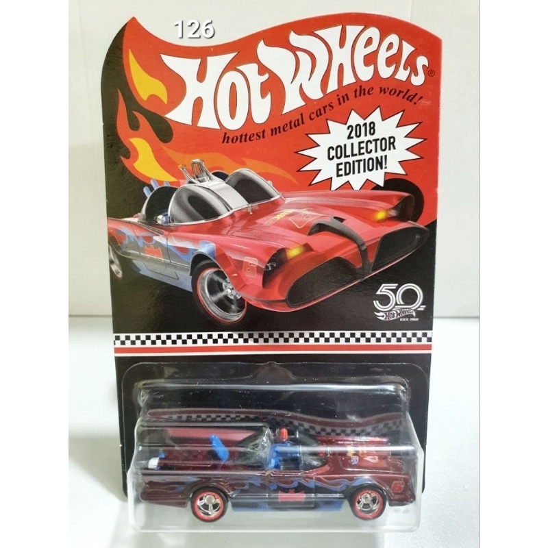Hotwheels TV Series Batmobile 2018 Collector Edition 126