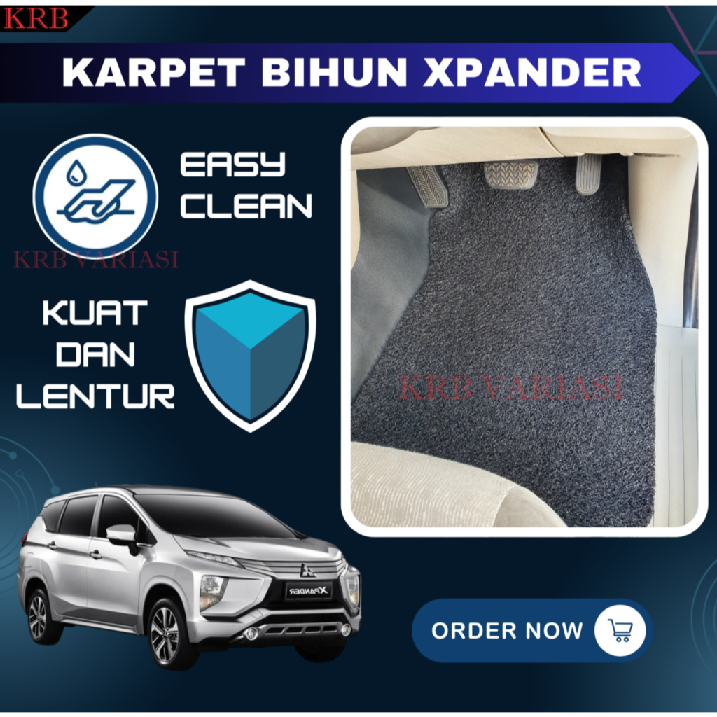 Karpet Lantai Bihun Mobil Mitsubishi Xpander Karpet Mie Xpander Karpet Xpander Fullset Lengkap