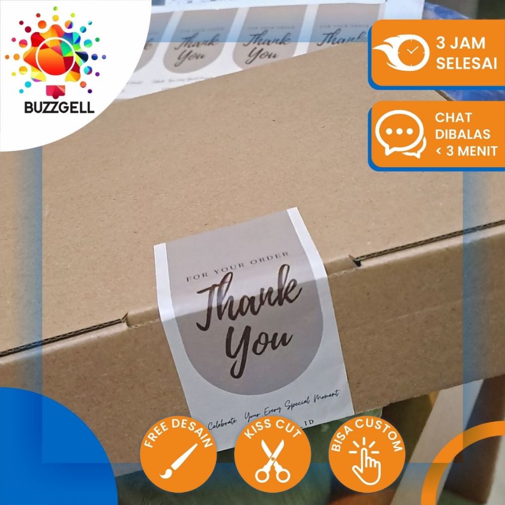 

SPC 6 7-15 Sticker Persegi Chromo Cetak Label Olshop Custom Chromo Kotak Kemasan Makanan Minuman