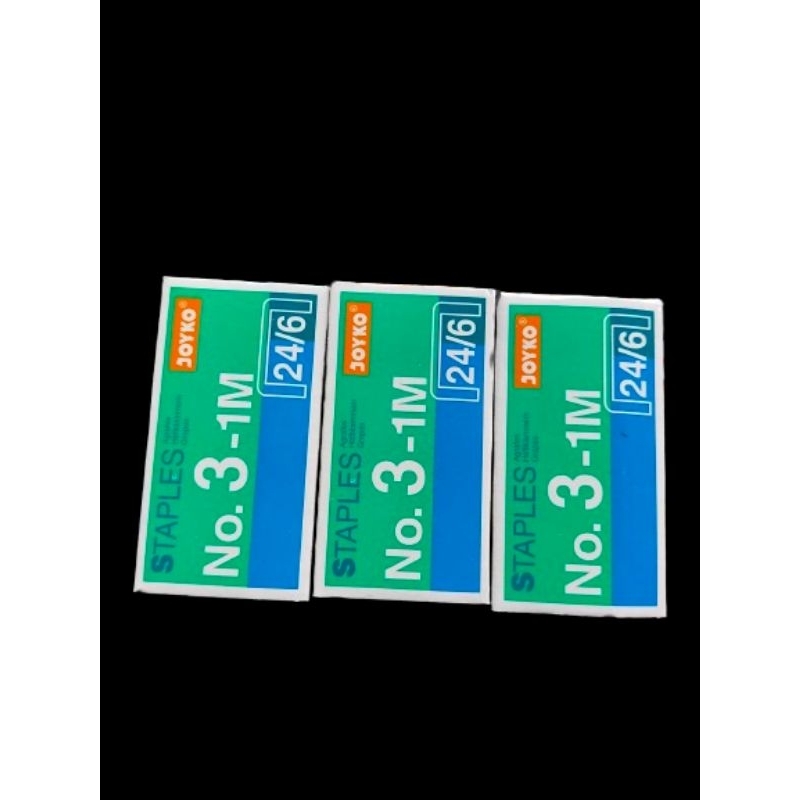 

ISI STAPLES JOYKO NO.3-1M (1 PACK ISI 20 kotak )