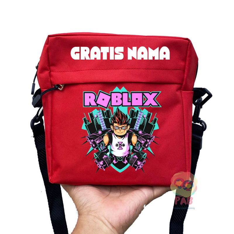 tas selempang anak gambar roblox premium new design