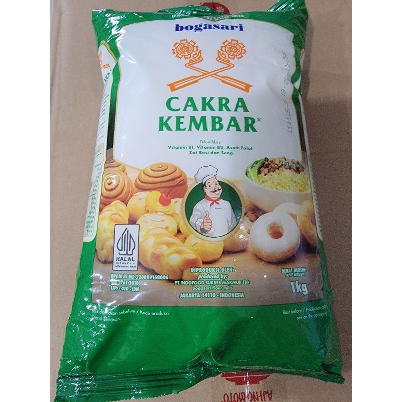 Tepung terigu cakra kembar/Terigu protein tinggi