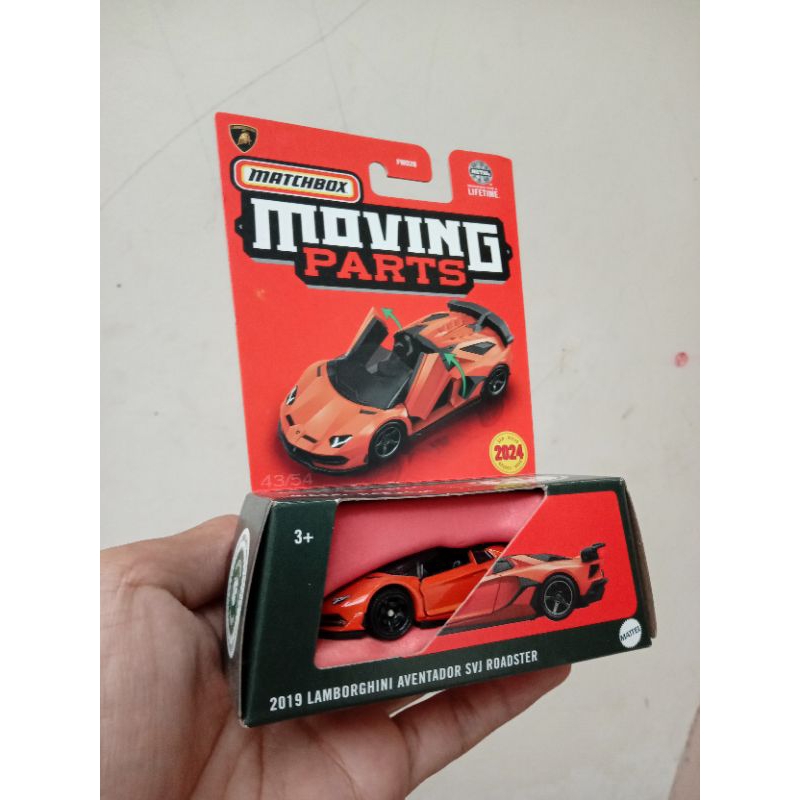 Hotwheels moving part lamborghini aventador svj