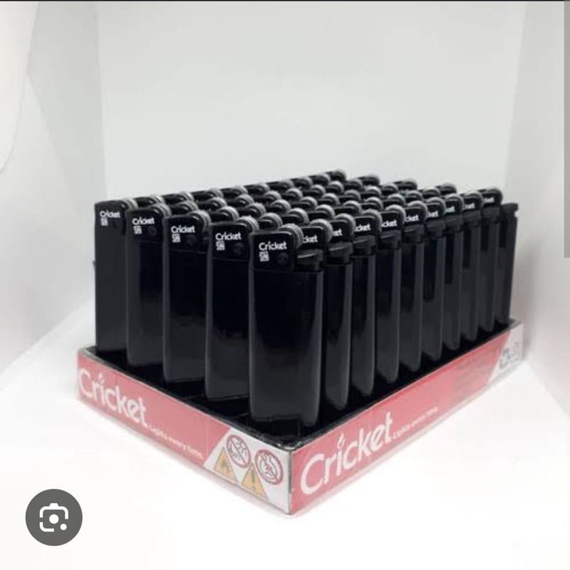 Korek Cricket polos hitam promo