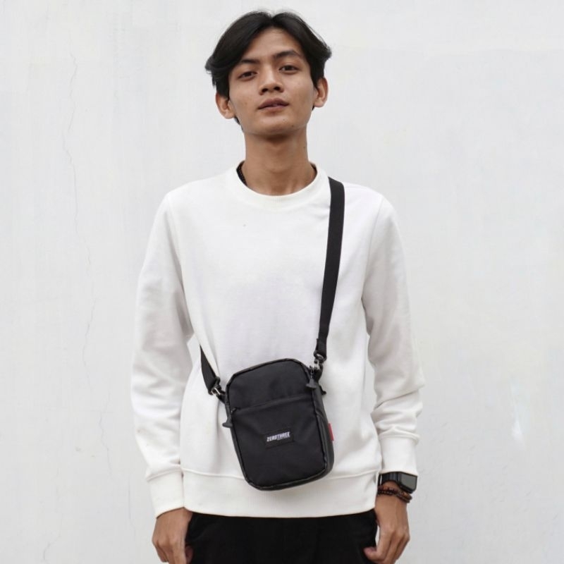HOT Zerothree - Sling Bag Mini Waterproof Pria - Vale Original