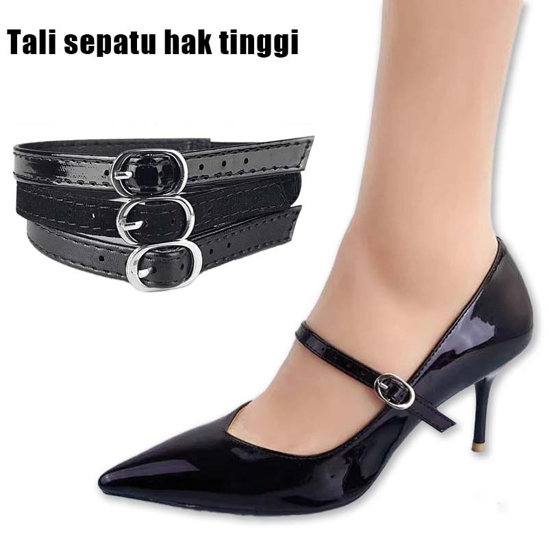 Tali Sepatu Hak Tinggi Tali Y Gesper+Kait Tali Heels Pergelangan Kaki Tali Sepatu Hak Tinggi