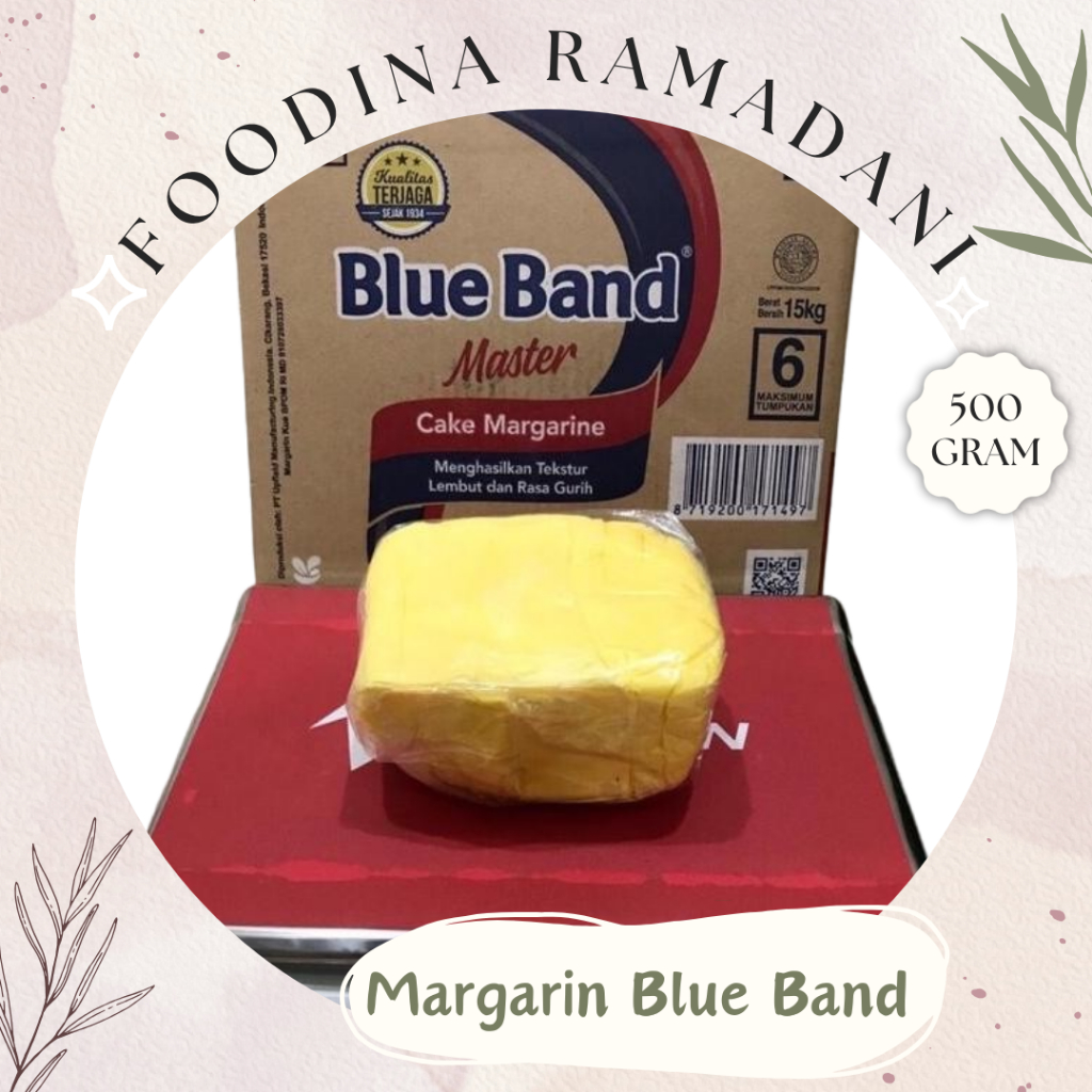 

MARGARIN Mentega - Blue Band [ Berat 500gr ] Harga Per 0,5 Kg