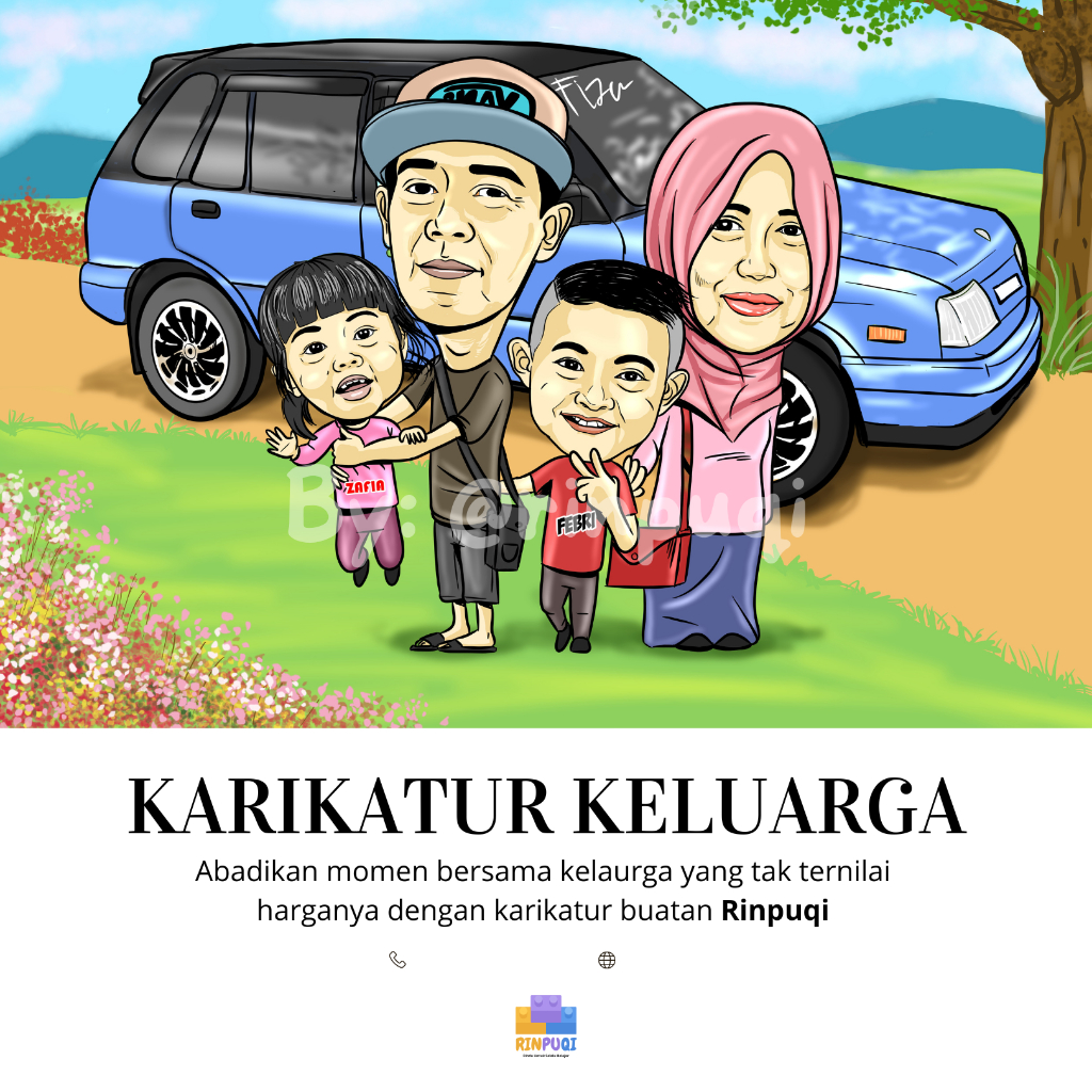 KARIKATUR KELUARGA
