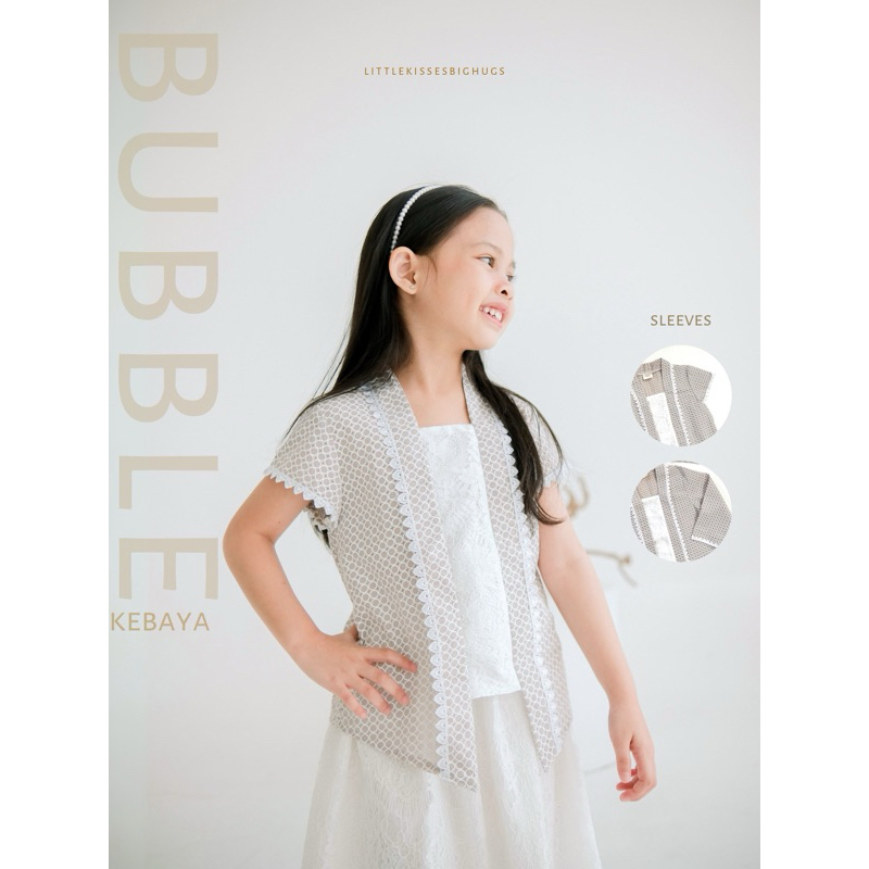 Littlekisses: Bubble Kebaya (Kebaya Encim Modern Katun Ibu dan Anak 1-12 tahun)