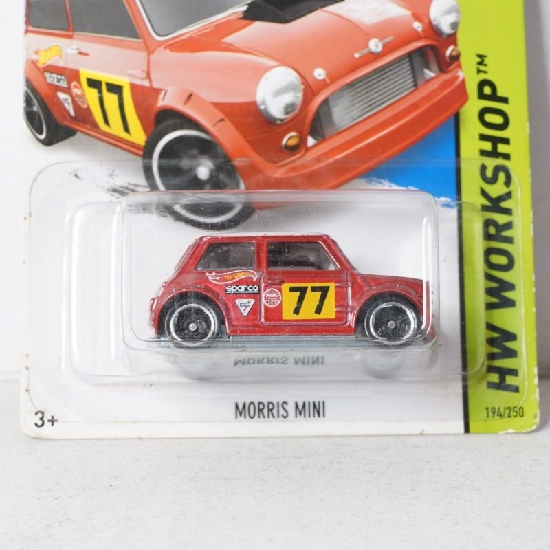 Hotwheels 1/64 Diecast Morris Mini