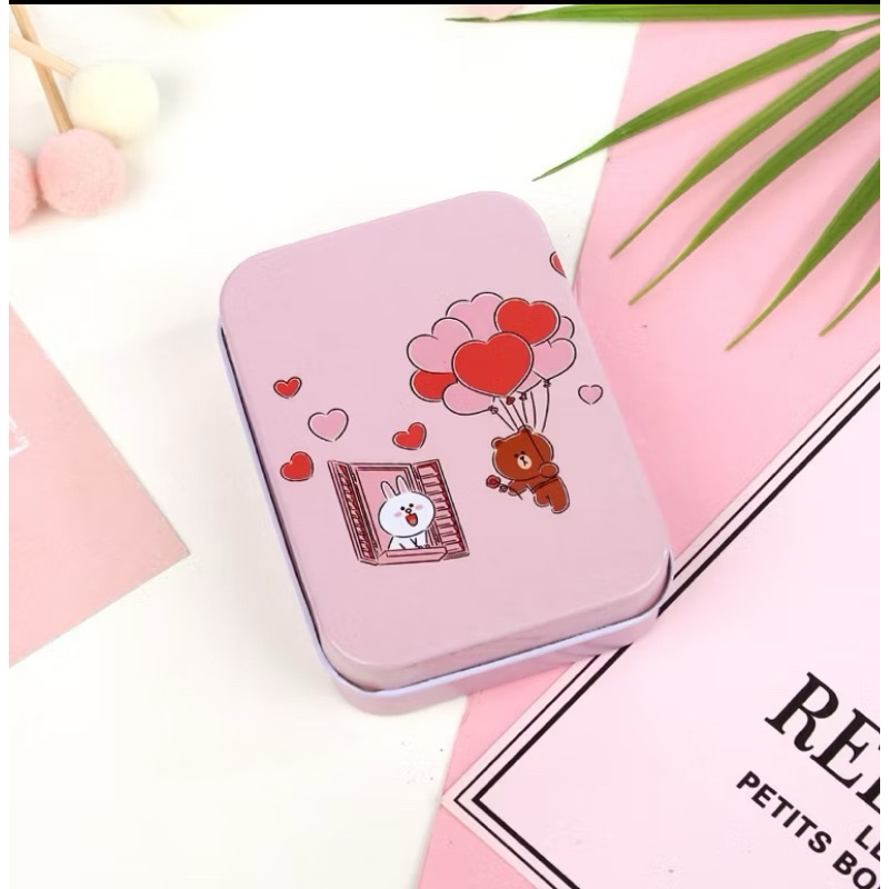 

souvenir box asesoris pink edition