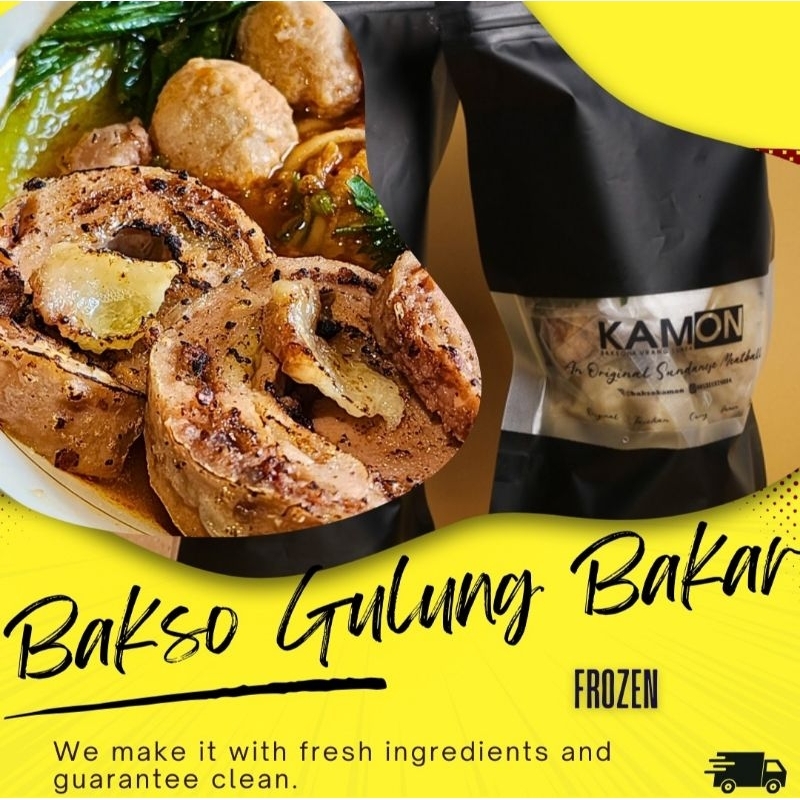 

Bakso Gulung Frozen Kamon | fresh | Bakso asli Sunda