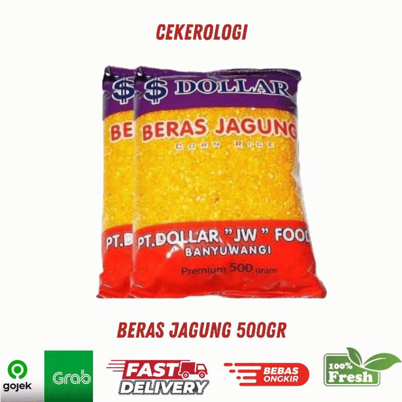 

Beras Jagung 500gr / Beras Jagung / Beras / Jagung / JABODETABEK / Sembako