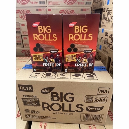 

1 Dus Nabati Big Rolls Ecer 1.000 isi 6 box / 1 Karton Richeese Big Roll