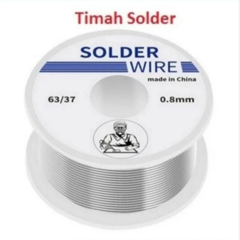 Timah Solder 0.8mm 63/37 Timah Gulung Solder 0.8mm Solder Timah