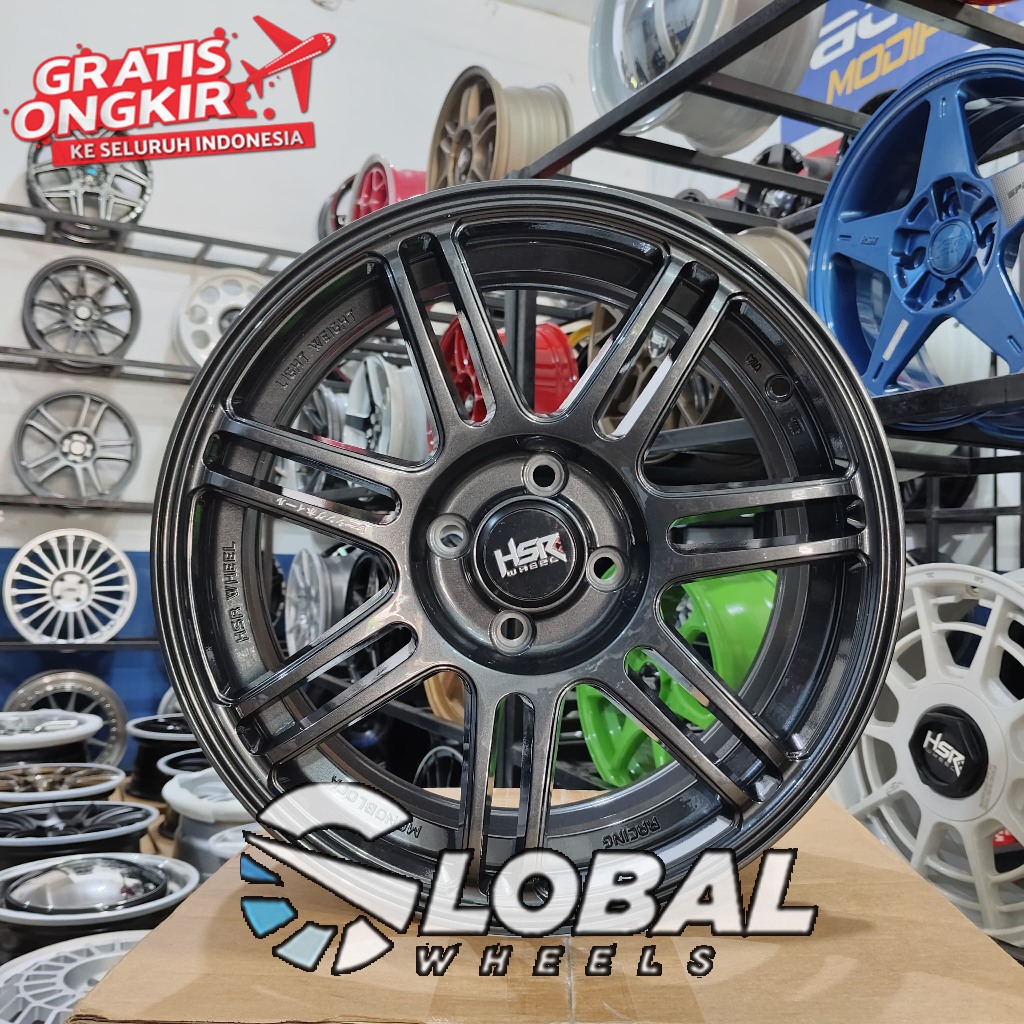 Velg Mobil HSR Boon Ring 15 Buat Mobilio Sigra Brio Jazz Calya Datsun Etios Avanza