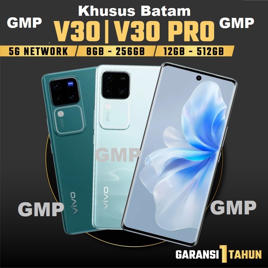 vivo V30 5G (12+12GB/512GB) HP Original Khusus Batam