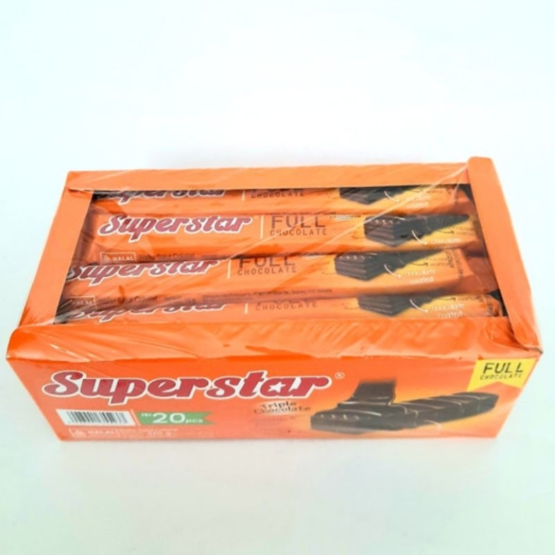 

Superstar Triple Chocolate 16g (BOX RAKIT SENDIRI ISI 20PCS)