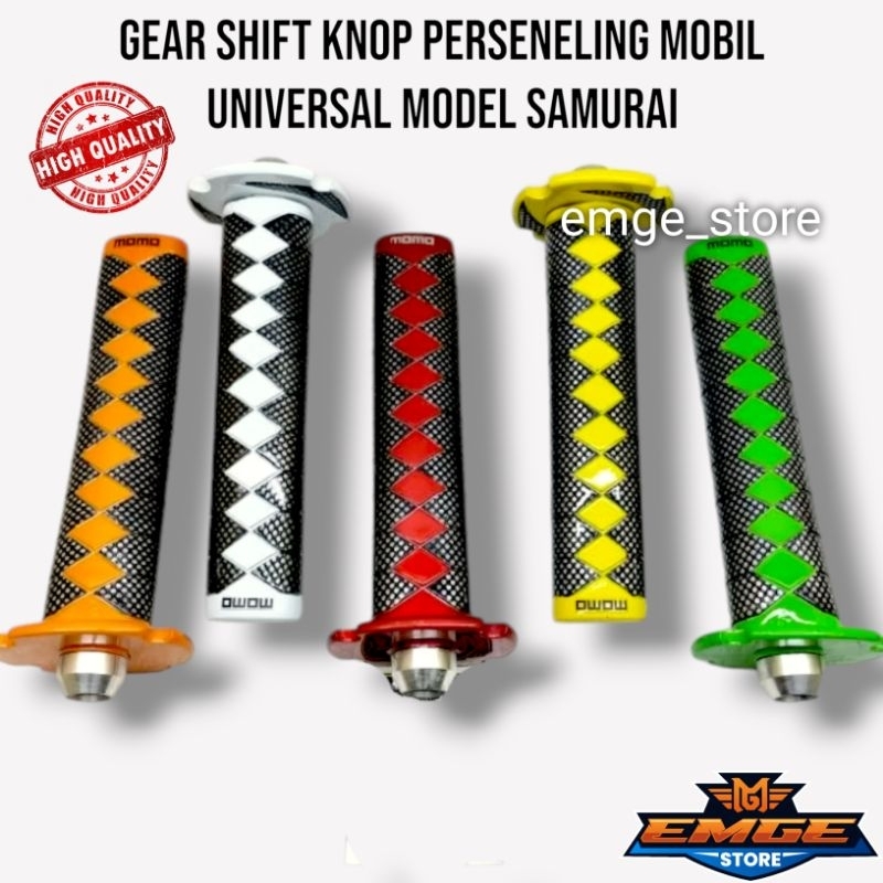 Gear Shift Knob Perseneling Perseneling Mobil Universal Model Samurai Kualitas Terbaik