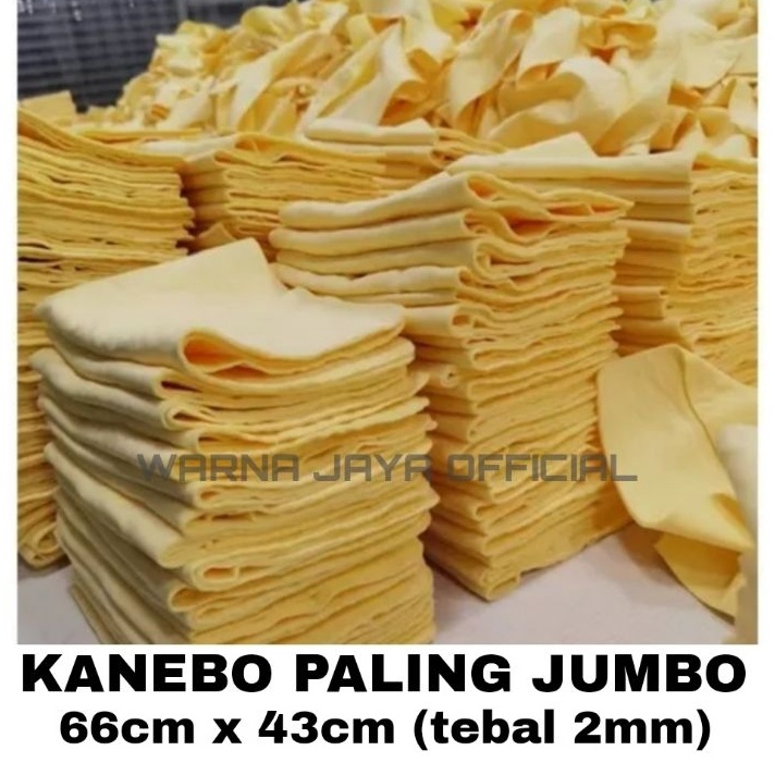 KF7 TRIPLE XL Kain Lap Kanebo Canebo Chamois Extra Size Super Jumbo 66x43 Mobil Motor XXXL 66 43 32 