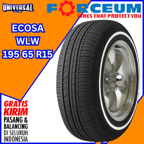 BAN MOBIL TUBLES DIMERK FORCEUM ECOSA WLW 195 65 R15