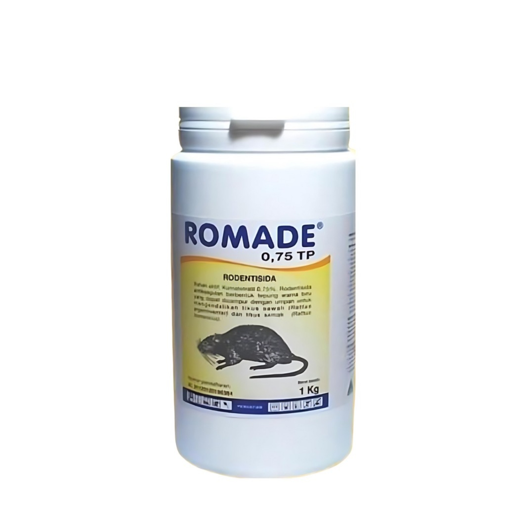 Romade 0,75TP 1KG BIANG UMPAN PEMBASMI TIKUS