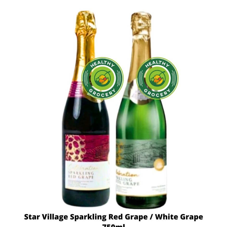 

Yuk di order Star Village Celebration Sparkling Red Grape White Grape 75ml