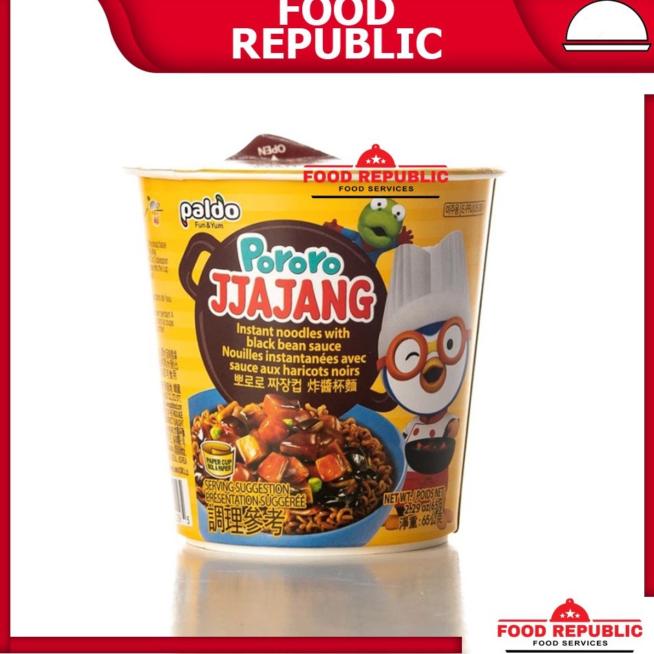 Super Untung PORORO JJAJANGMYUN 65 GR JAJANGMEN JAJANGMYEON CHAJANG MIE ANAK INSTANT