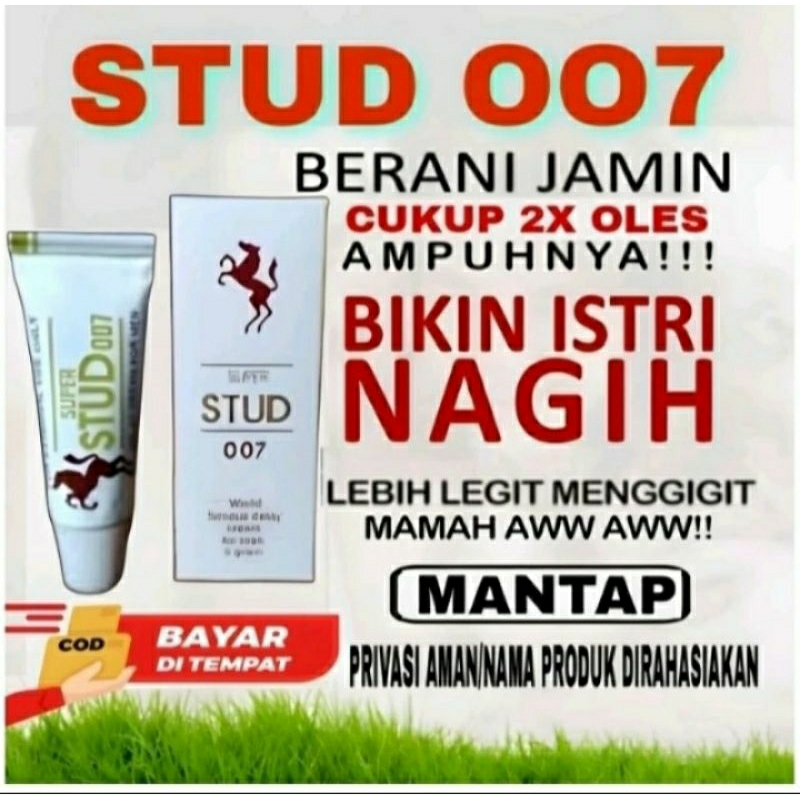super stud 007 original asli 100% herbal