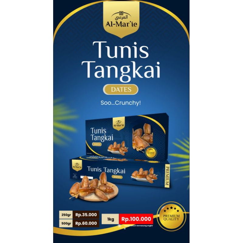 

Kurma Tunisia Tangkai Premium 3Kg