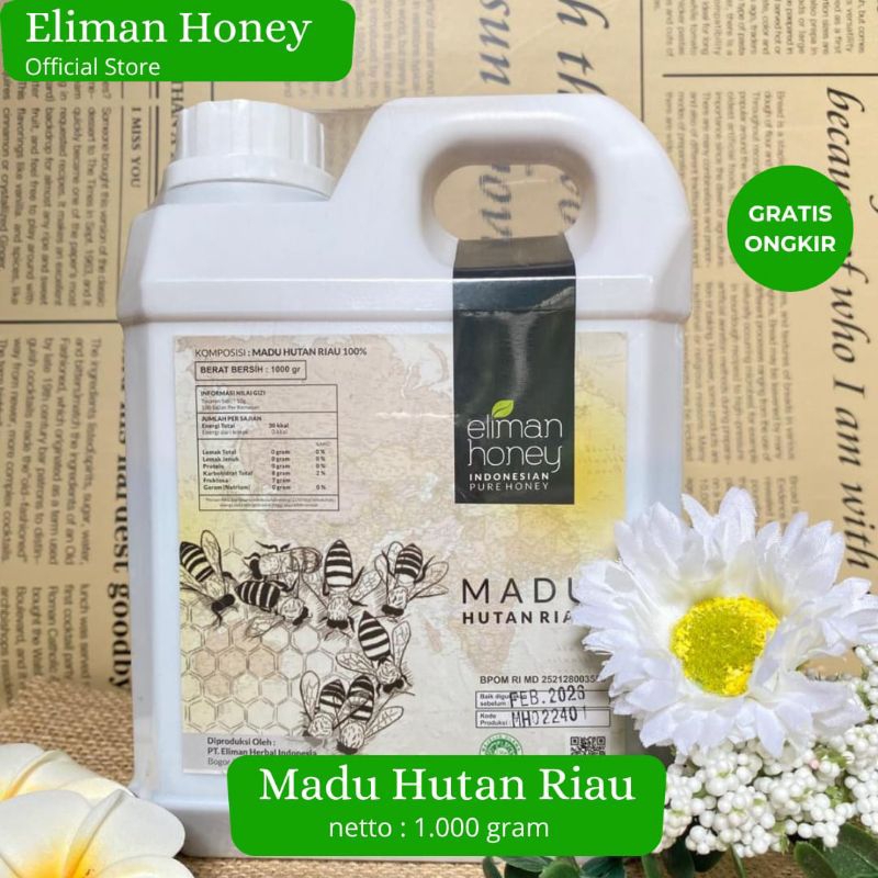 

Madu Hutan Riau 1 kg Eliman