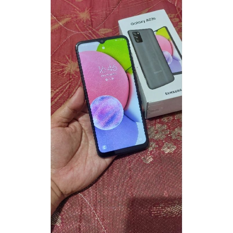 samsung a03s fulset lengkap ram 4gb 64gb garansi resmi fulset lengkap hp game bagus normal murah