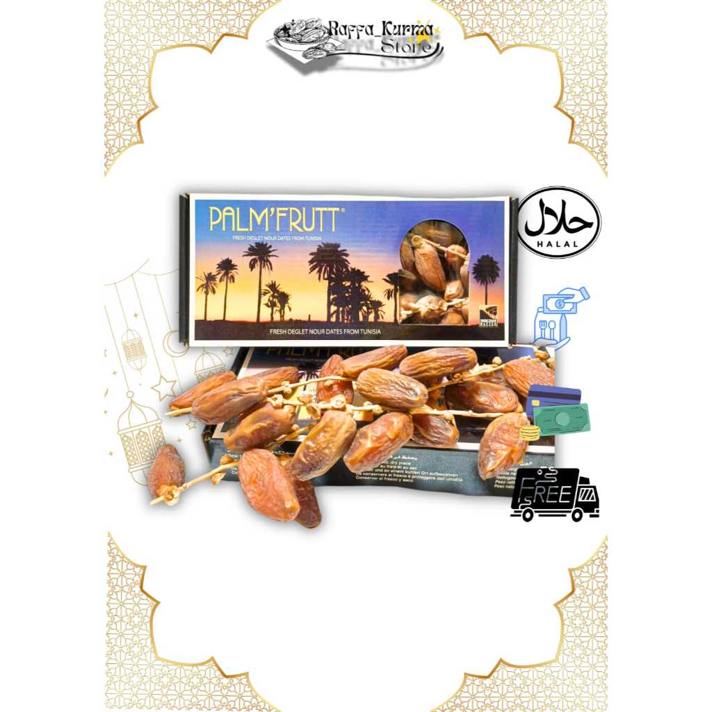 

KURMA PALMFRUTT TANGKAI 500G / KURMA KERING / KURMA TUNISIA / OLEH OLEH HAJI UMROH