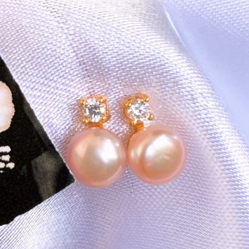 Giwang STUD Mutiara - Mutiara Super - Anting Giwang Mutiara Asli Anti Karat - Mutiara Asli Bergarans