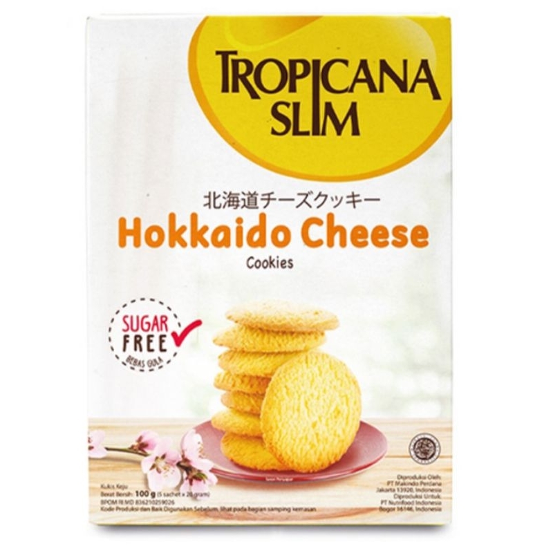 

TROPICANA SLIM Cookies Hokaido Cheese 100 gram