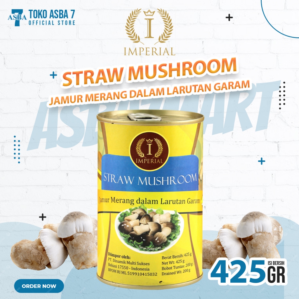 

IMPERIAL STRAW MUSHROOM 425G