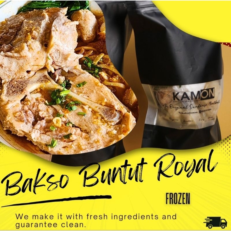 

Bakso frozen Buntut Royal