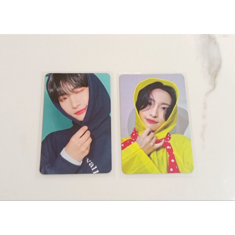 ATEEZ SEONGHWA PHOTOCARD WONDERWALL MAKESTAR RAINCOAT
