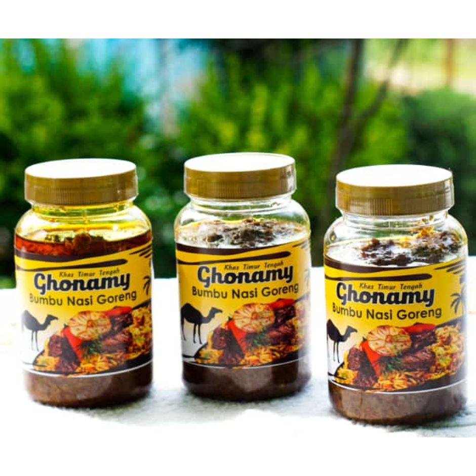 

Bumbu Nasi Goreng khas Timur Tengah Ghonamy