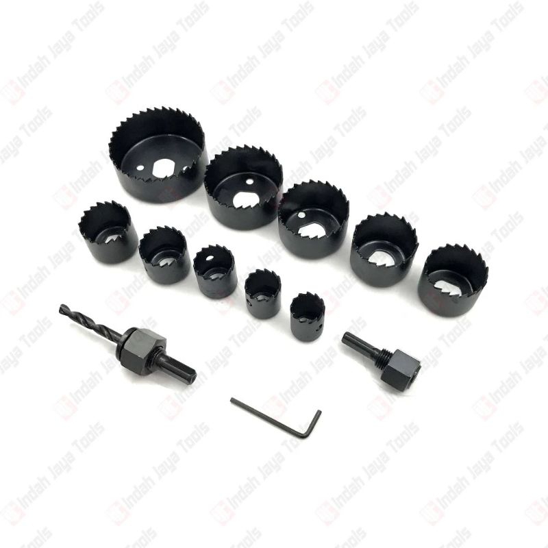 GNT Hole Saw kayu 13pcs / GNT Hole Saw 13pcs /Hole Saw Kit 13pcs