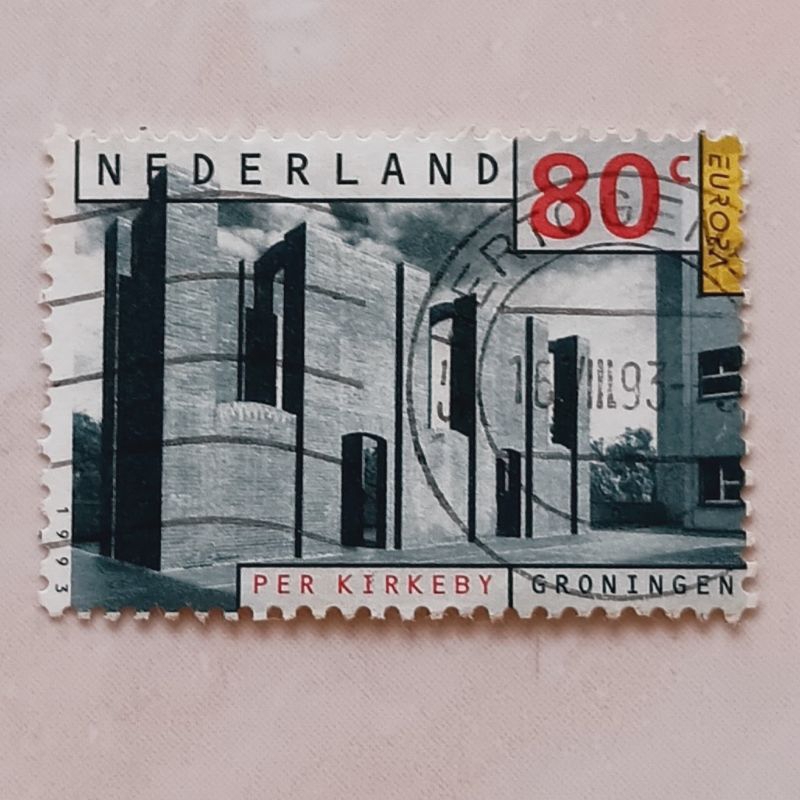 

(AA) Perangko Belanda 1993 Europa (C.E.P.T.) 1993 - Modern Art 80 cent Used