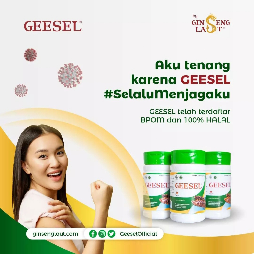 Geesel 30 Kapsul Teripang Superfood