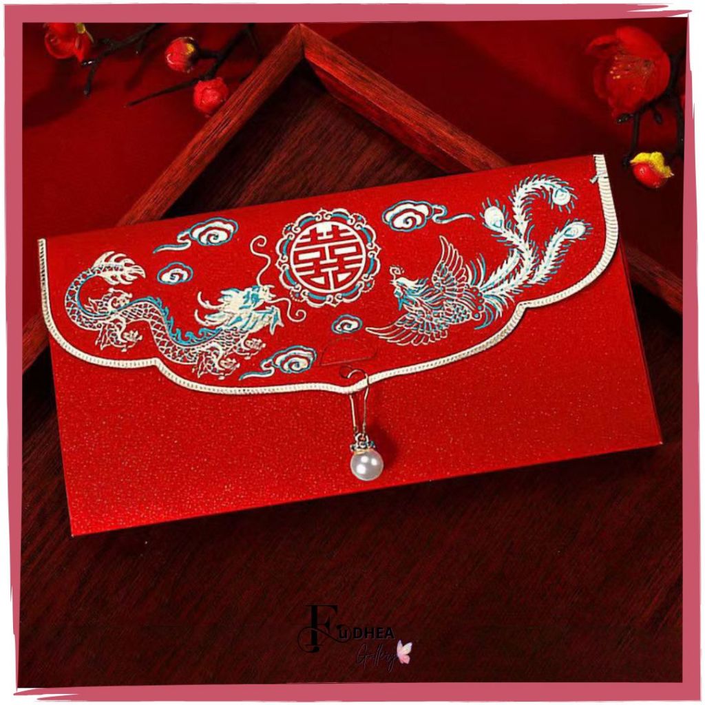 

FDG ANGPAO WEDDING / SANGJIT / AMPLOP PERNIKAHAN BERGLITER SUANG XI WED28