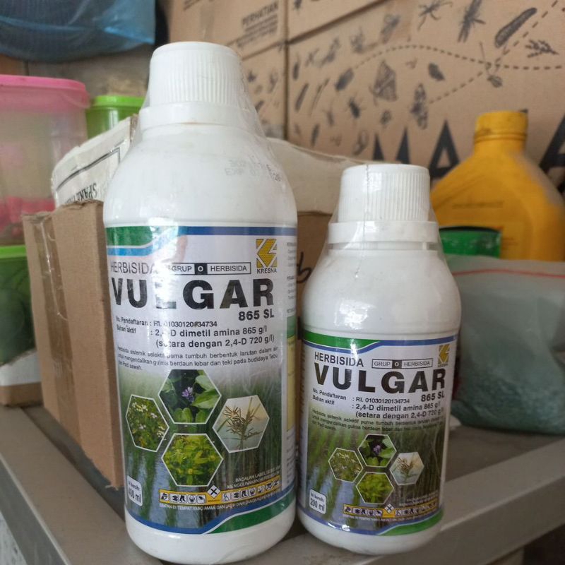 HERBISIDA VULGAR 865 SL.HERBISIDA SISTEMIK SELEKTIF PURNA TUMBUH