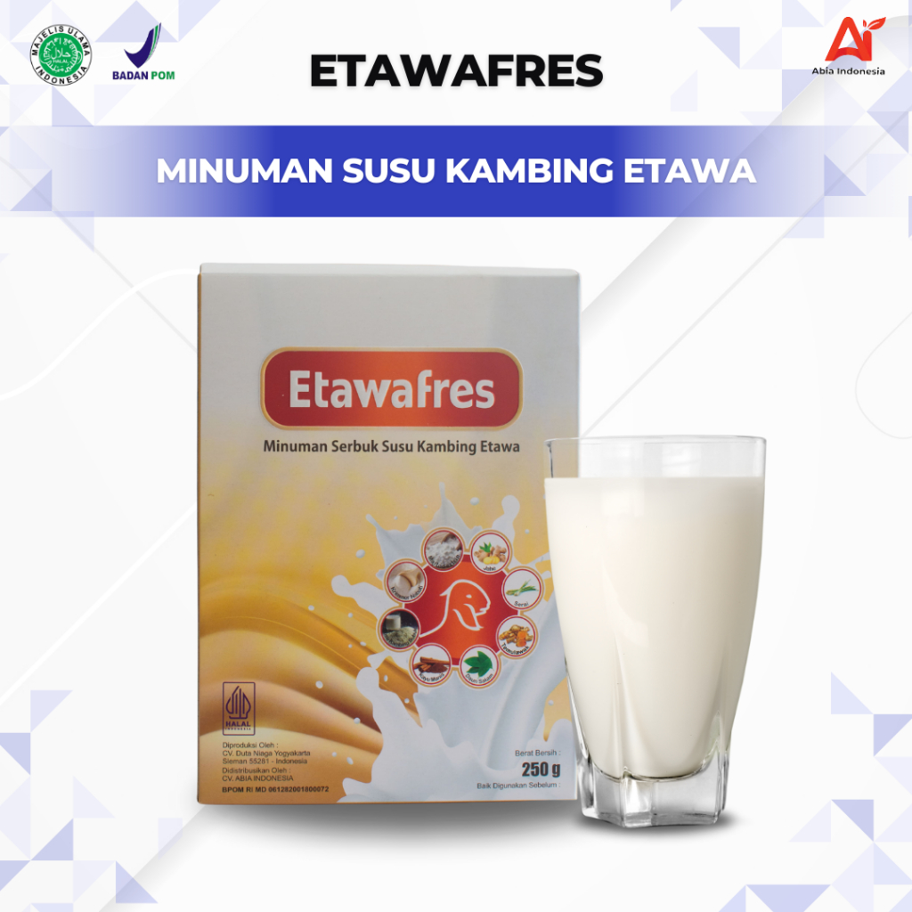 

ETAWAFRES Susu Kambing Etawa Bubuk Original Asli BPOM Tulang dan Sendi