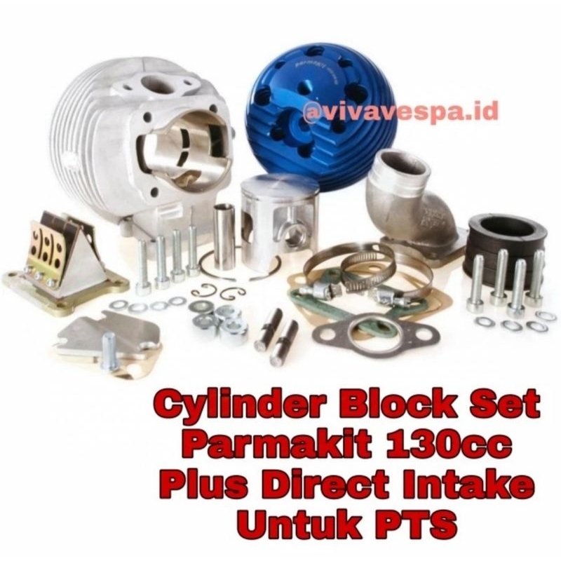 Blok Set Vespa Malossi Italy Original Untuk Vespa PX Excel 200 cc