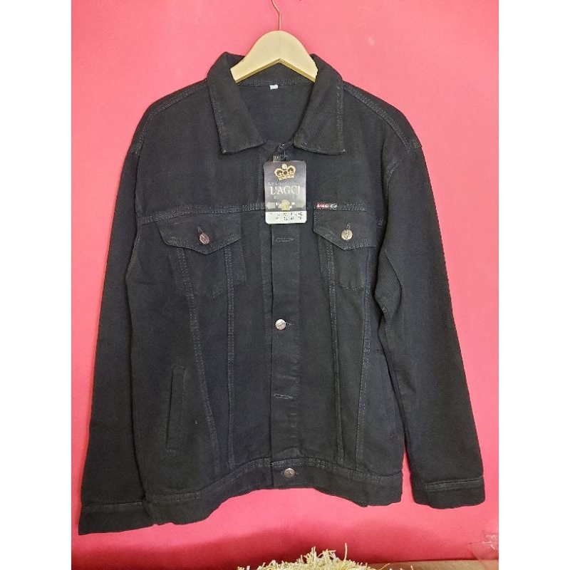 ThreeG Jaket Jeans Hitam Pekat
